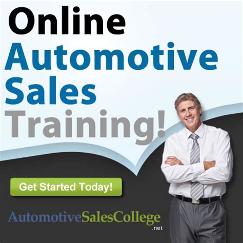 online automotive sales training courses.